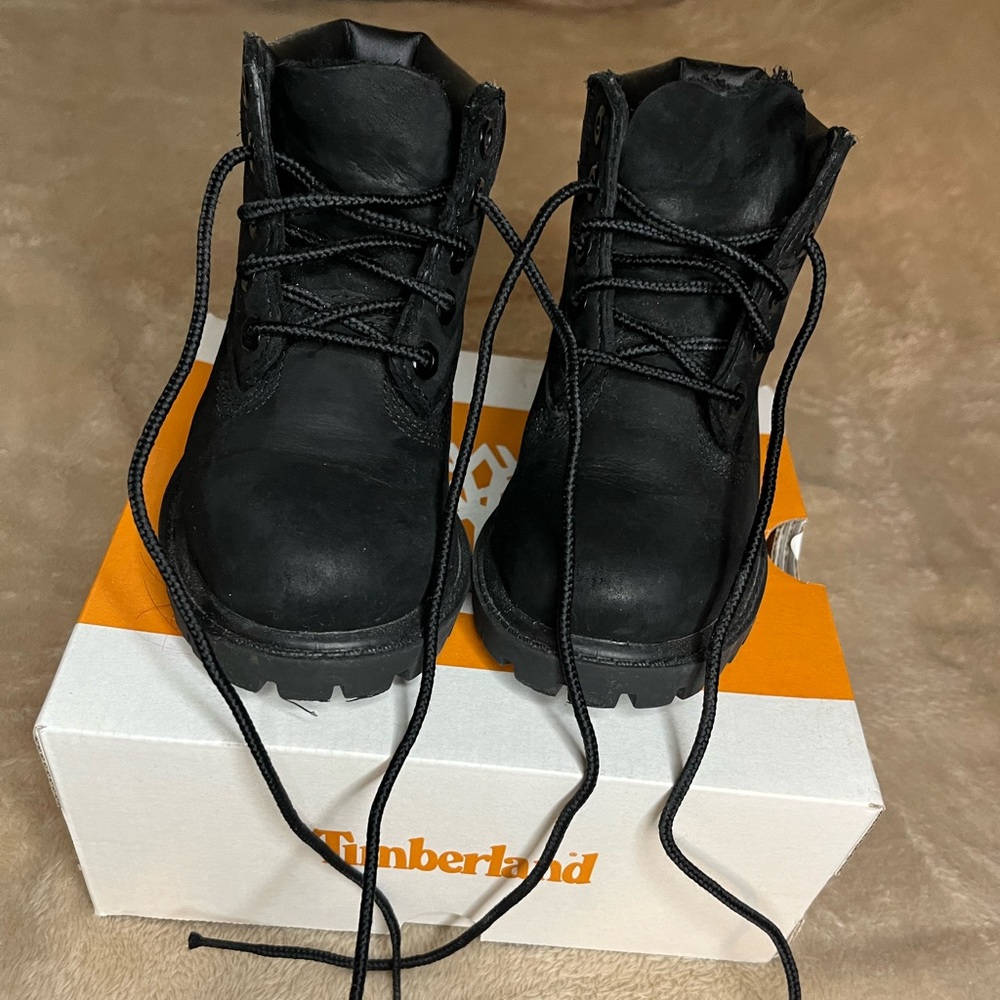 Black Toddler Timberland Boot